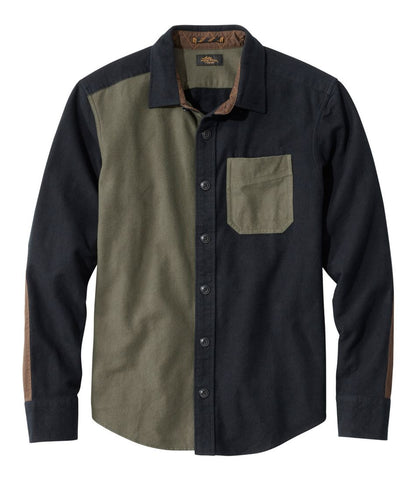 L.L.Bean | Men's Signature 1933 Chamois Cloth Shirt, Slim Fit, Mixed Media