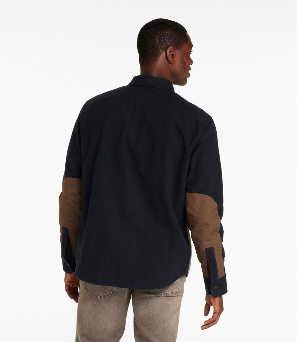 L.L.Bean | Men's Signature 1933 Chamois Cloth Shirt, Slim Fit, Mixed Media