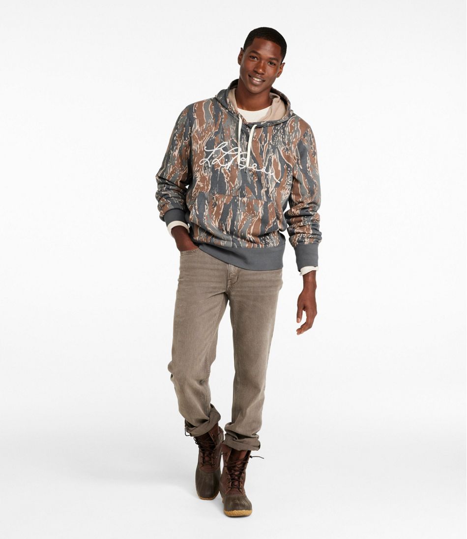 L.L.Bean | Men's Signature Camp Hoodie Sweatshirt, Print