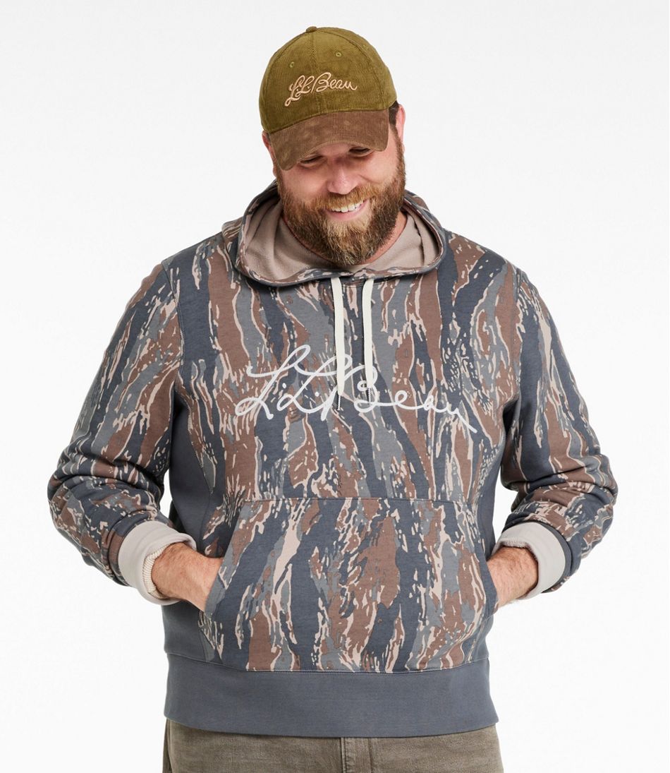 L.L.Bean | Men's Signature Camp Hoodie Sweatshirt, Print