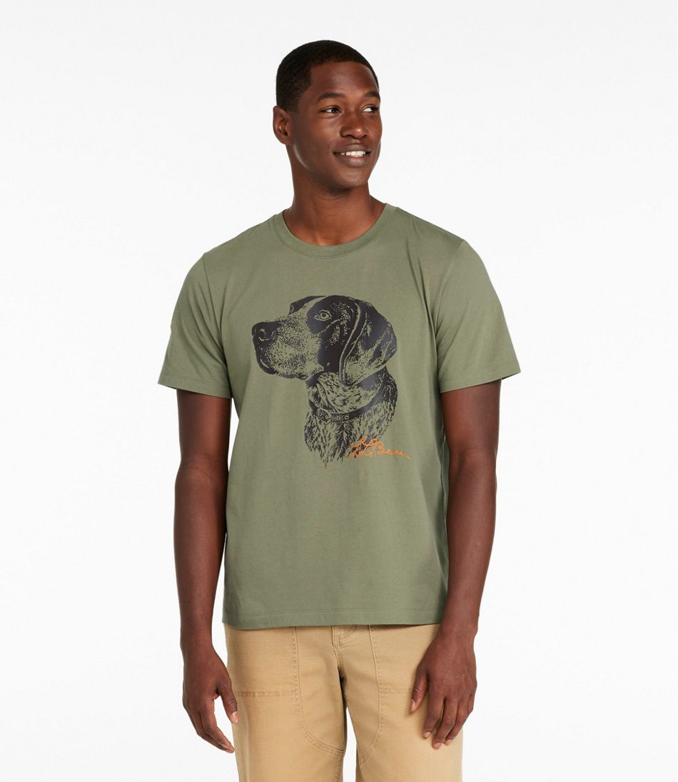 L.L.Bean | Men's Signature Northwoods Short-Sleeve Tee, Graphic