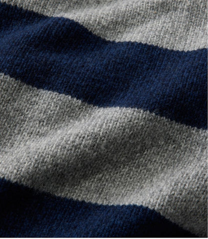 L.L.Bean | Men's Bean's Classic Ragg Wool Sweater, Rollneck, Stripe