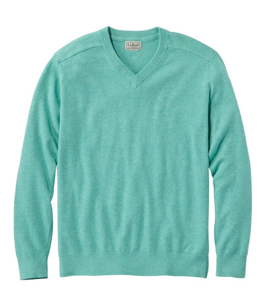 L.L.Bean | Men's All Seasons Cotton Blend Sweater, V-Neck