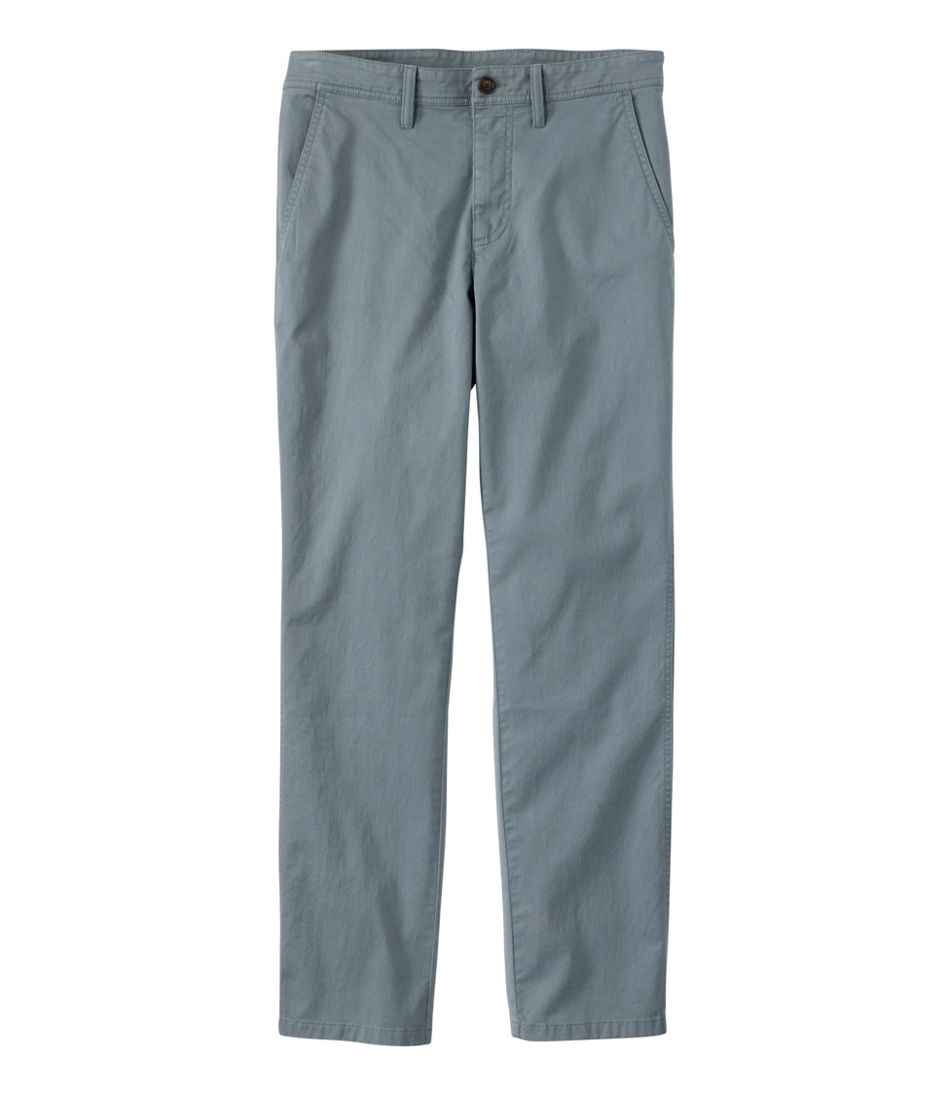 L.L.Bean | Men's Sunwashed Khaki Pants, Standard Fit, Straight Leg