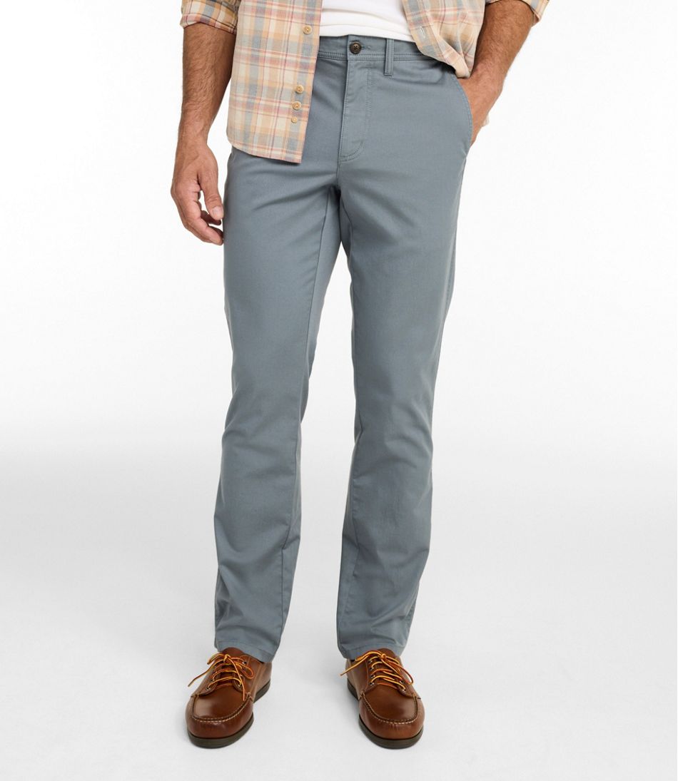 L.L.Bean | Men's Sunwashed Khaki Pants, Standard Fit, Straight Leg