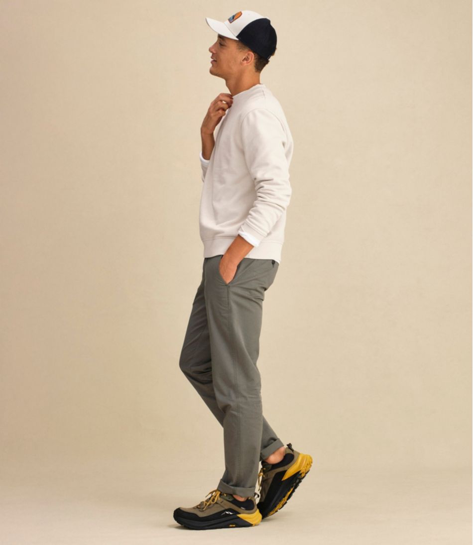 L.L.Bean | Men's Sunwashed Khaki Pants, Standard Fit, Straight Leg