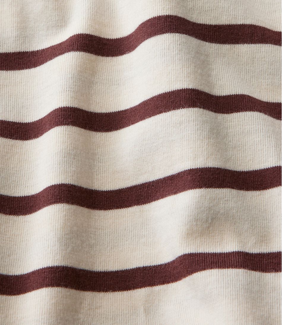 L.L.Bean | Men's Signature Northwoods Henley, Long-Sleeve, Stripe