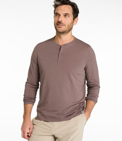 L.L.Bean | Men's Multisport Lifestyle Henley, Long-Sleeve