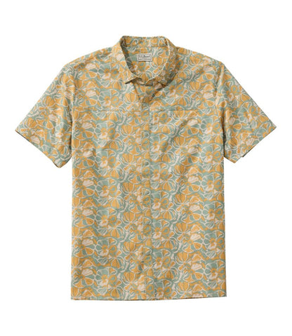 L.L.Bean | Men's Ultralight Venture Shirt, Short-Sleeve Print