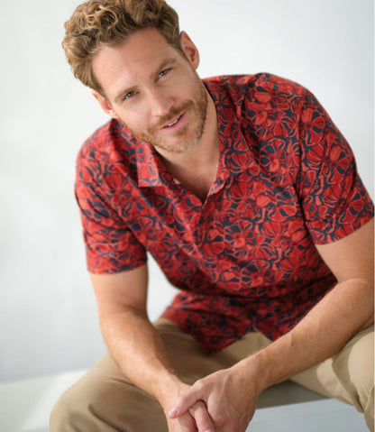 L.L.Bean | Men's Ultralight Venture Shirt, Short-Sleeve Print