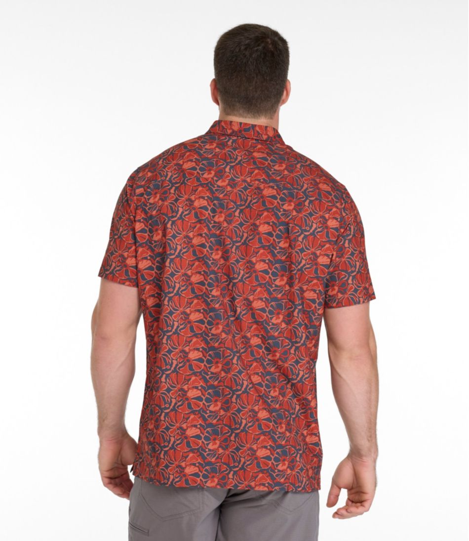 L.L.Bean | Men's Ultralight Venture Shirt, Short-Sleeve Print