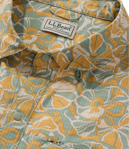L.L.Bean | Men's Ultralight Venture Shirt, Short-Sleeve Print