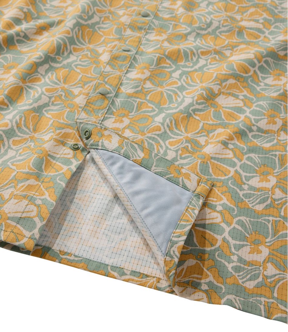 L.L.Bean | Men's Ultralight Venture Shirt, Short-Sleeve Print