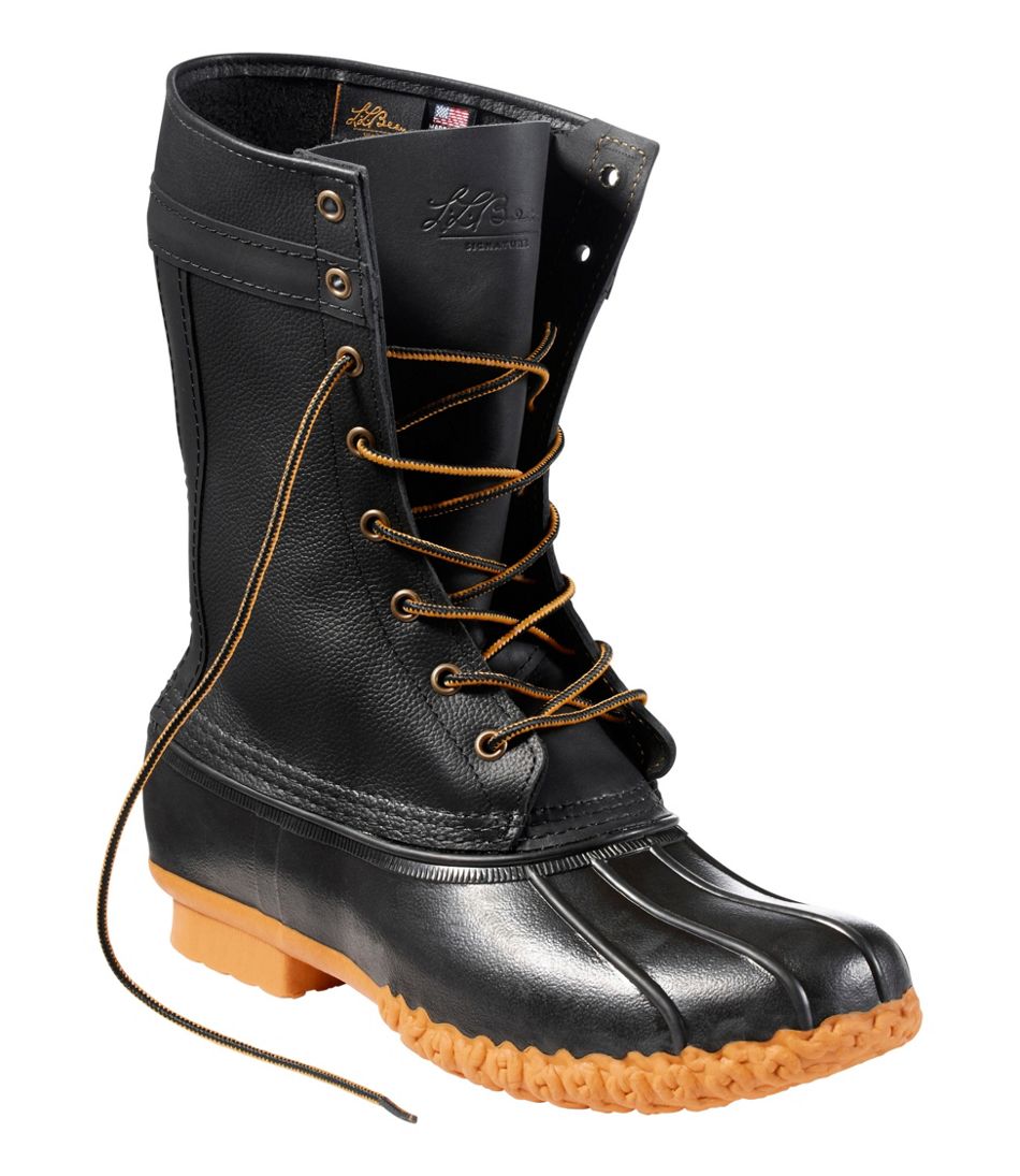 L.L.Bean | Men's Signature Bean Boots, 11" Cruiser Leather