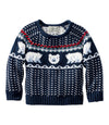Classic Navy Polar Fairisle
