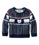 Classic Navy Polar Fairisle