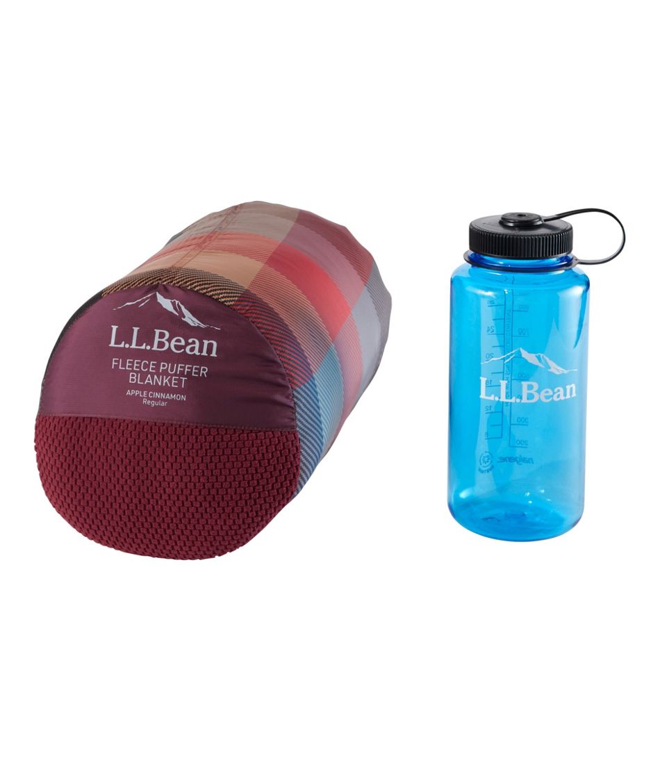 L.L.Bean | L.L.Bean Fleece Puffer Blanket