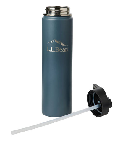L.L.Bean | Bean Canteen Insulated Straw Water Bottle, 25 oz.