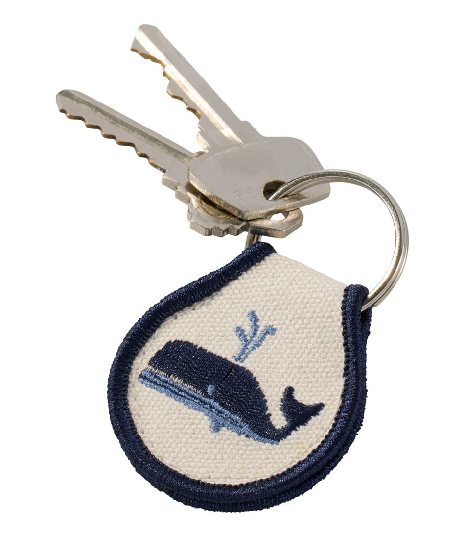 L.L.Bean | Embroidered Patch Charm, Whale