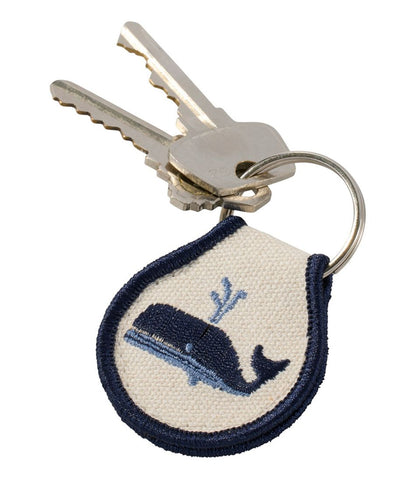 L.L.Bean | Embroidered Patch Charm, Whale