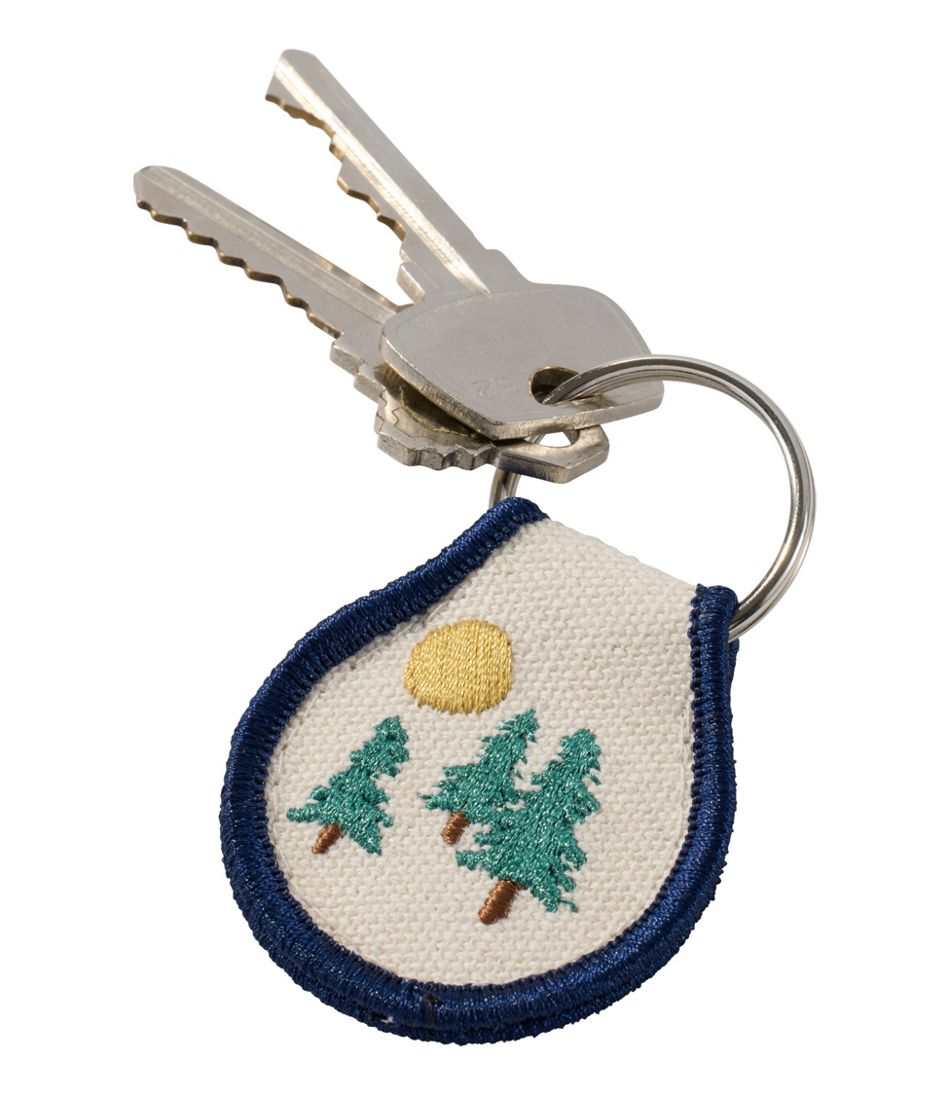 L.L.Bean | Embroidered Patch Charm, Trees