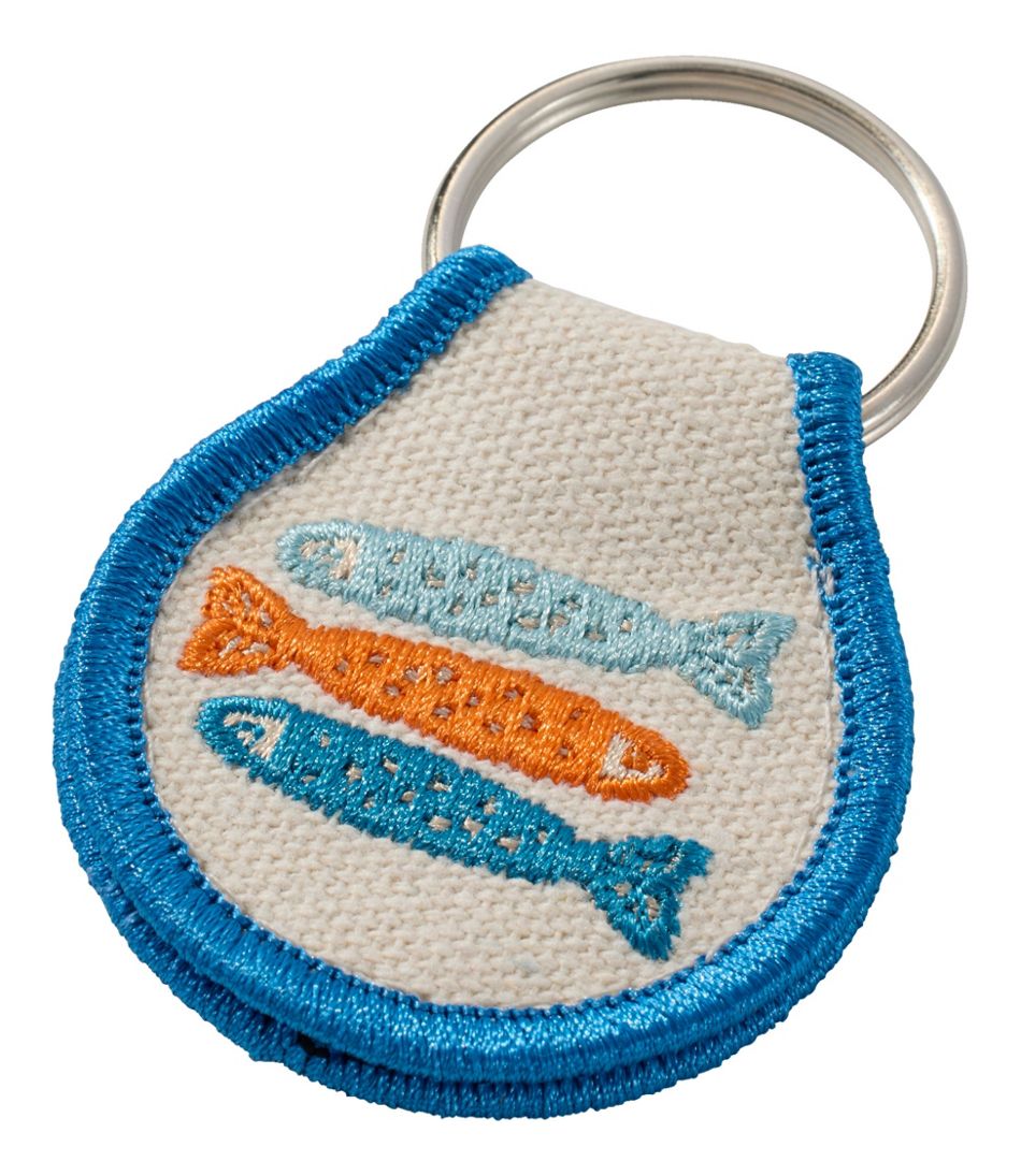 L.L.Bean | Embroidered Patch Charm, Fish