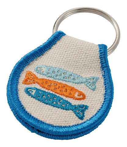 L.L.Bean | Embroidered Patch Charm, Fish