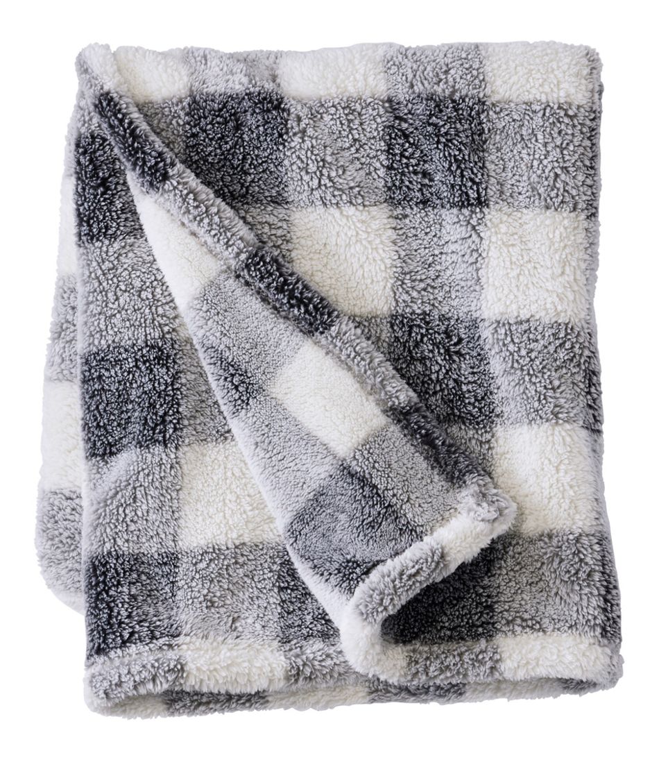 L.L.Bean | Cozy Plush Throw, Plaid