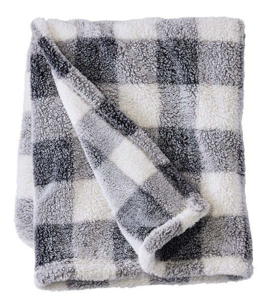 L.L.Bean | Cozy Plush Throw, Plaid