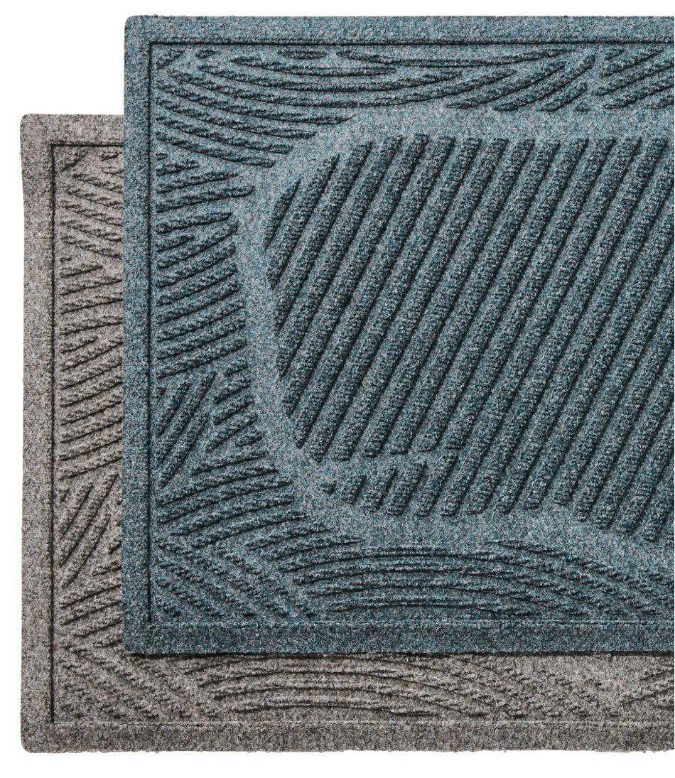 L.L.Bean | Everyspace Recycled Waterhog Wide Doormat, Swimming Whale