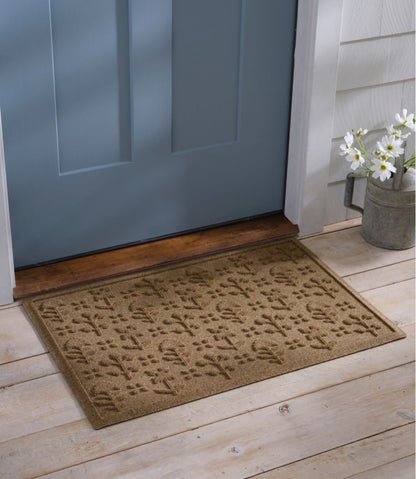 L.L.Bean | Everyspace Recycled Waterhog Doormat, Botanical Floral