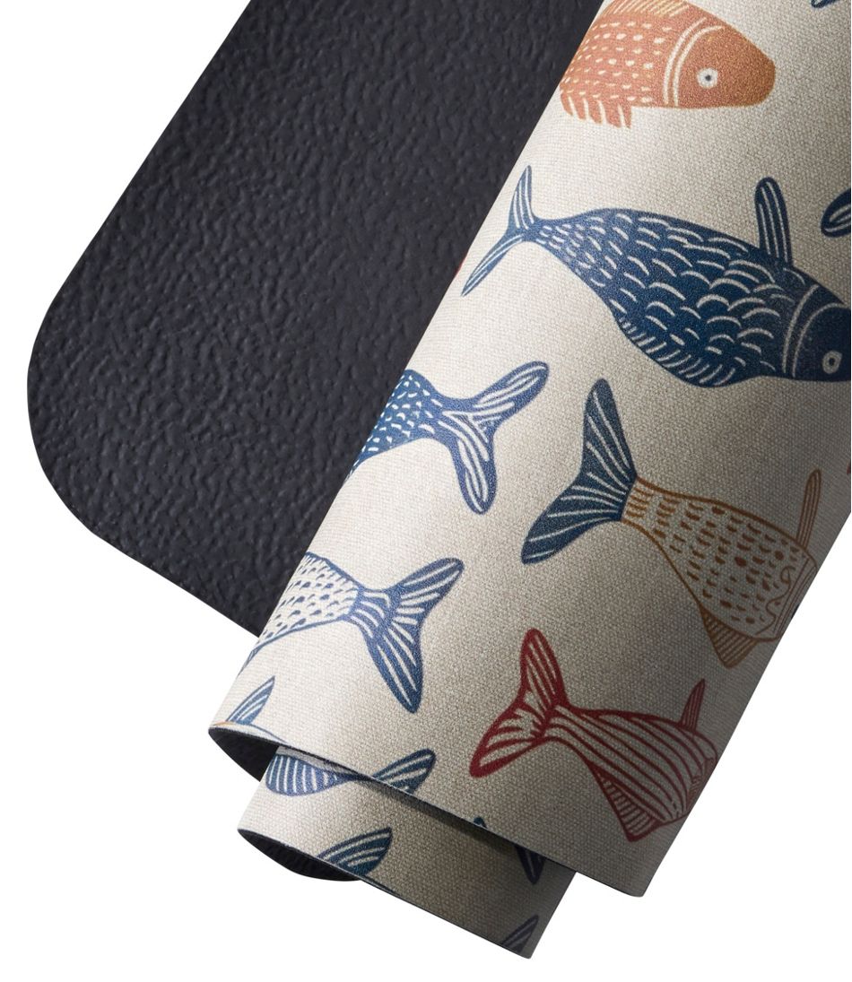 L.L.Bean | Happy Feet Comfort Mat, Fish