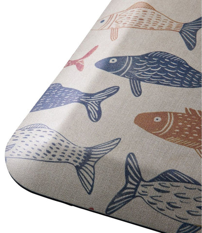 L.L.Bean | Happy Feet Comfort Mat, Fish