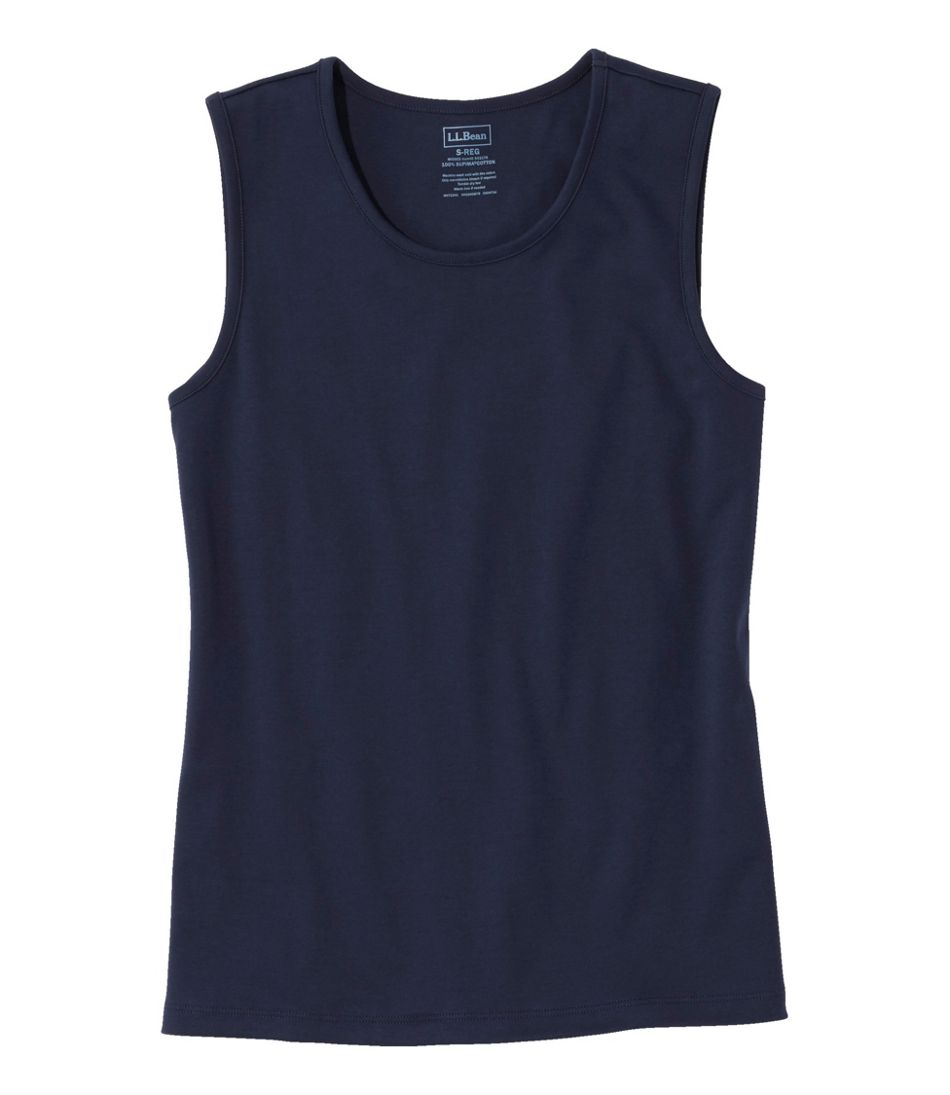 L.L.Bean | Women's Pima Cotton Tee, Shell
