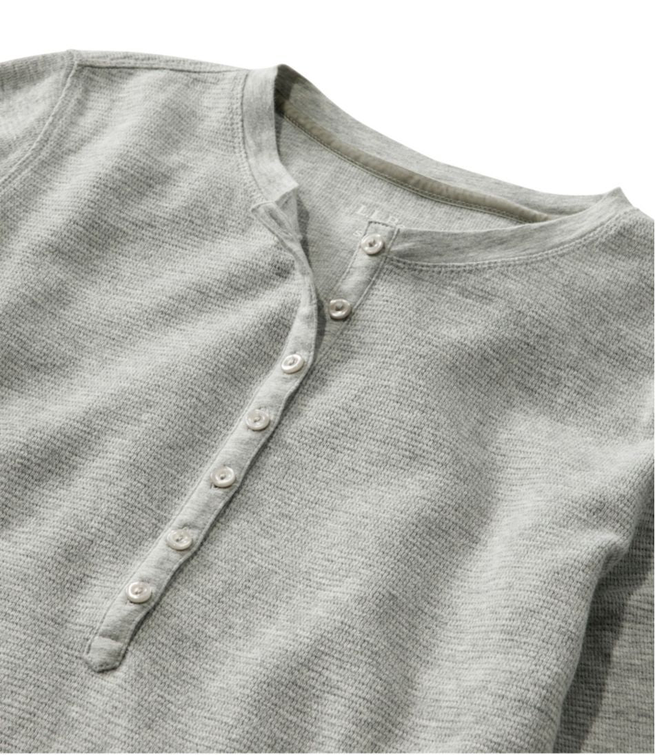 L.L.Bean | Women's Waffle-Knit Henley