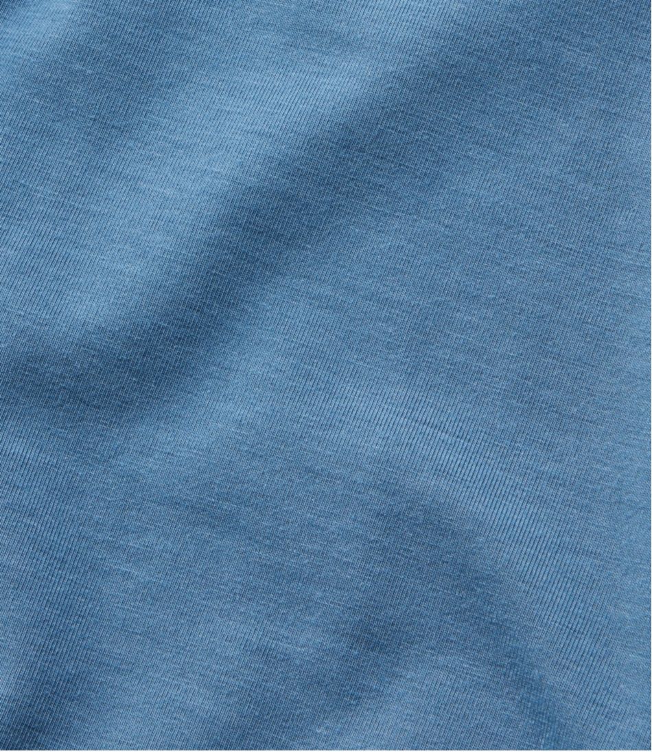 L.L.Bean | Women's Soft Stretch Supima-Blend Tee, Crewneck Short-Sleeve