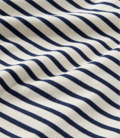 L.L.Bean | Women's L.L.Bean Interlock Turtleneck, Long-Sleeve Stripe