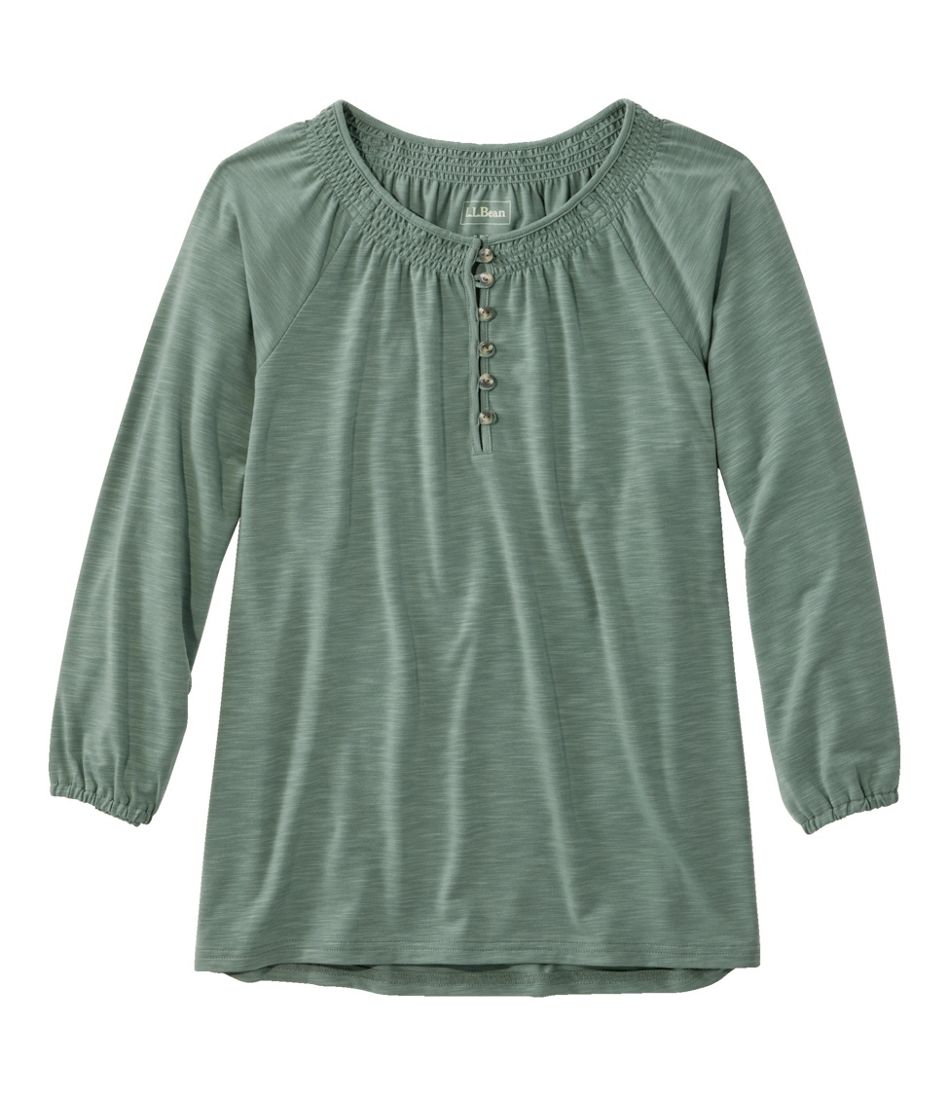 L.L.Bean | Women's Camden Hills Tee, Three-Quarter-Sleeve