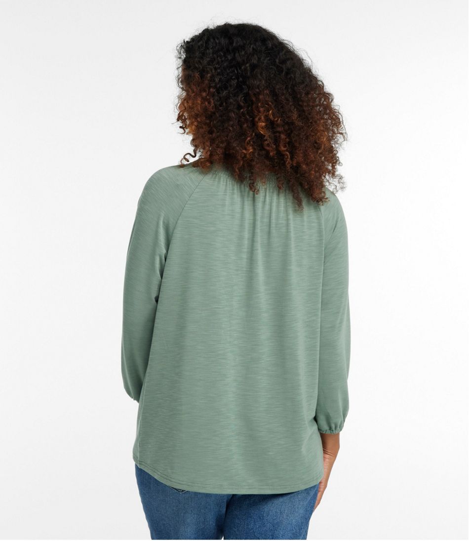 L.L.Bean | Women's Camden Hills Tee, Three-Quarter-Sleeve