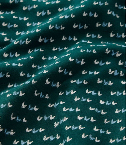 L.L.Bean | Women's L.L.Bean Interlock Turtleneck, Long-Sleeve Allover Print