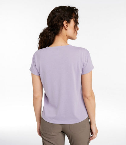 L.L.Bean | Women's Vista Camp Tee, Short-Sleeve V-Neck