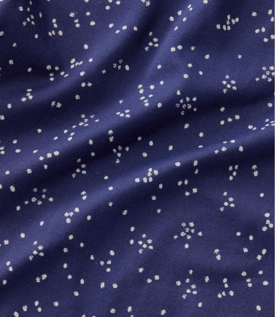 L.L.Bean | Women's Pima Cotton Turtleneck, Long-Sleeve Print