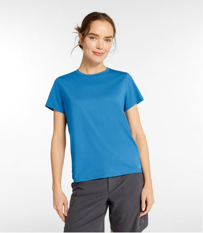 L.L.Bean | Women's Access Trail Tee, Short-Sleeve Crewneck