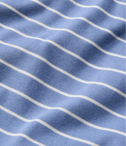 L.L.Bean | Women's L.L.Bean V-Neck Henley, Long-Sleeve Stripe