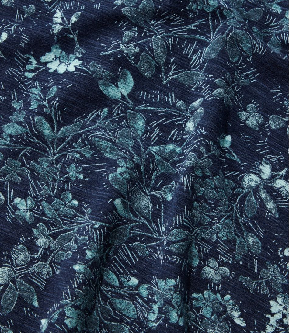 L.L.Bean | Women's Camden Hills Tee, Short-Sleeve Print