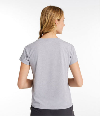 L.L.Bean | Women's Vista Camp Tee, Short-Sleeve Graphic Crew