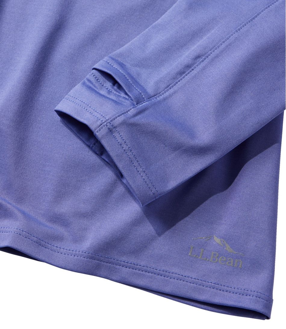 L.L.Bean | Women's Access Trail Pullover, Long-Sleeve Quarter-Zip