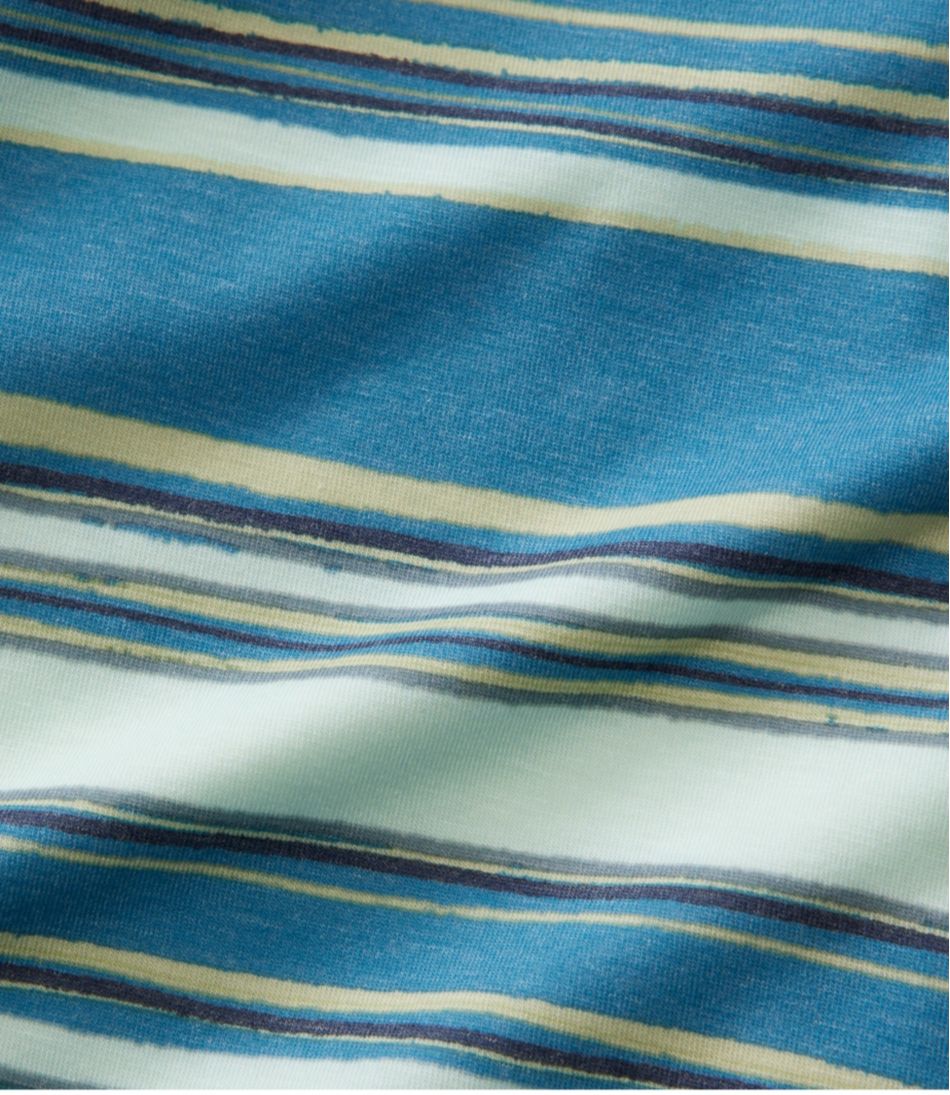 L.L.Bean | Women's Everyday SunSmart® Hooded Pullover, Long-Sleeve Stripe