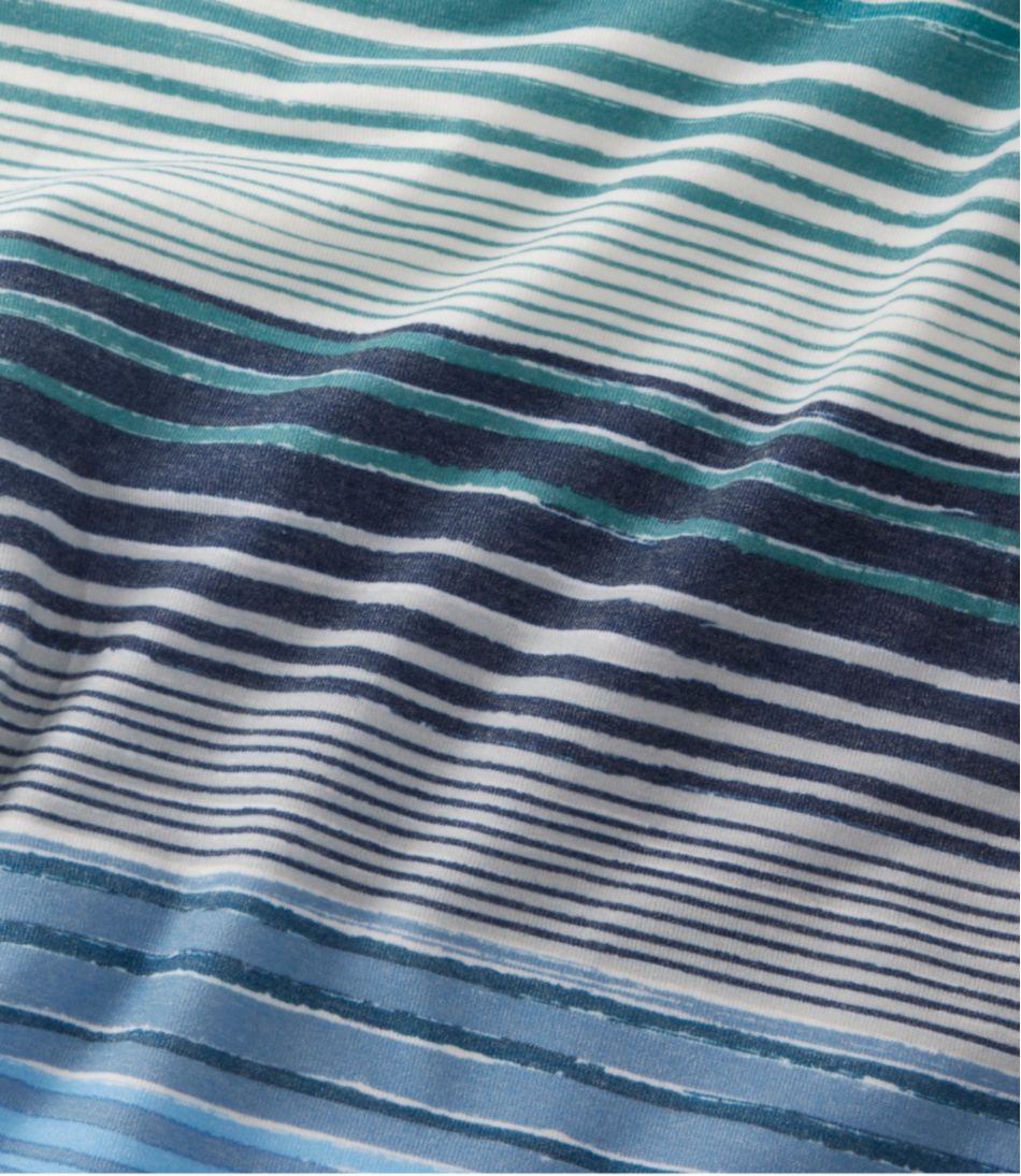 L.L.Bean | Women's Everyday SunSmart® Tee, Short-Sleeve Stripe