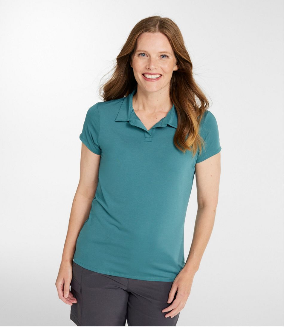 L.L.Bean | Women's Access Trail Polo, Short-Sleeve